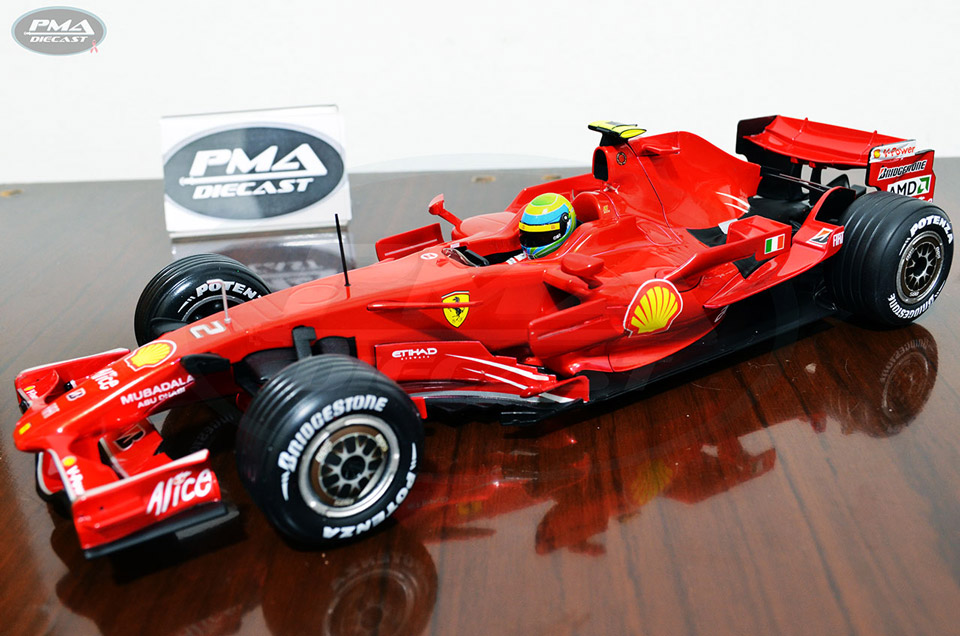 FELIPE MASSA 2008 FERRARI F2008 1:18